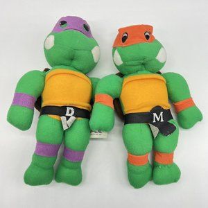 Ace-Mirage Studios Teenage Mutant Ninja Turtles Michaelangelo Donatello Plush 80
